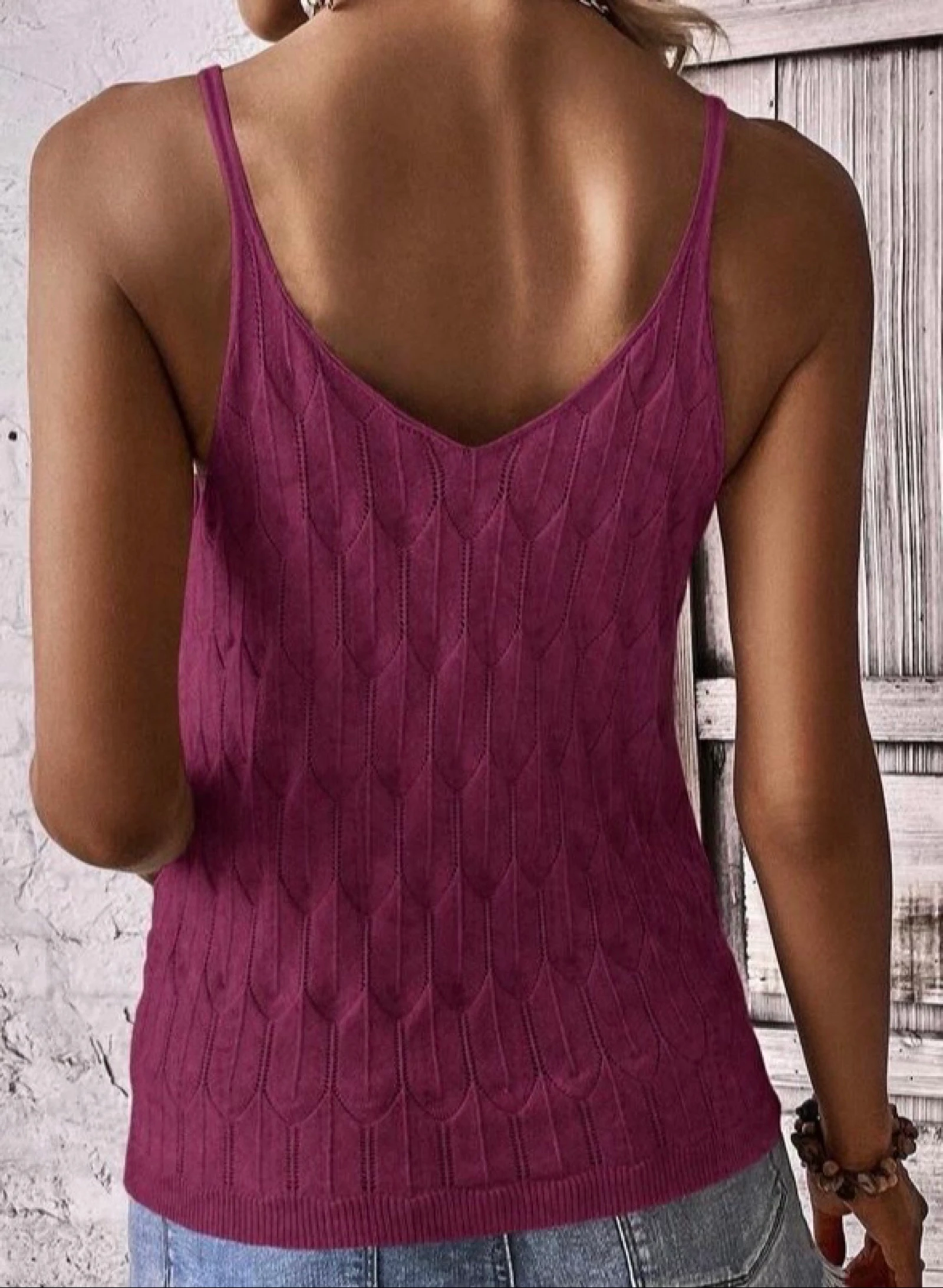 Knitted tank top – photo 2